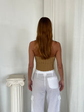 Load image into Gallery viewer, Chunky Knit Strapless Top n Beige
