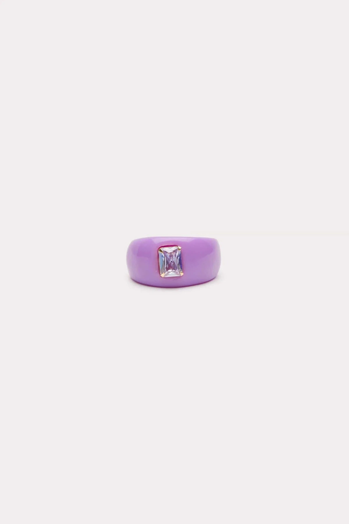 Pop Ring in Grape