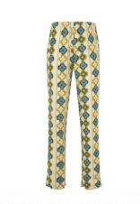 Perrie Flower Printed Terry Pants