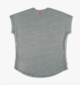 Ease Tee in Heather Grey