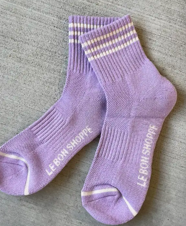 Girlfriend Socks in Iris