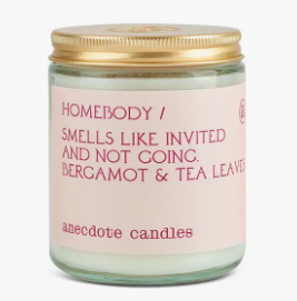 Glass Jar Candle Homebody