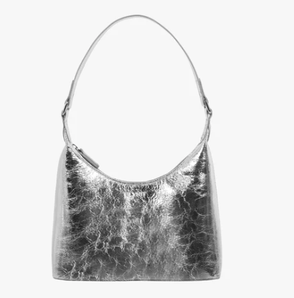 Molly Bag in Cracked Silver