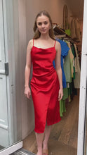Load and play video in Gallery viewer, Sofia Silky in Ruby Red
