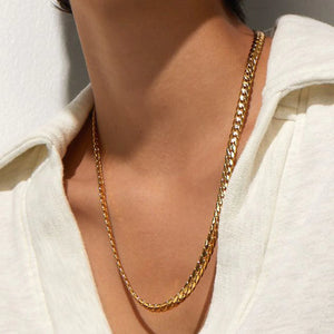 Biggie Chain Necklace 20'L in Gold