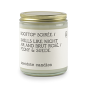 Glass Jar Candle Rooftop Soiree