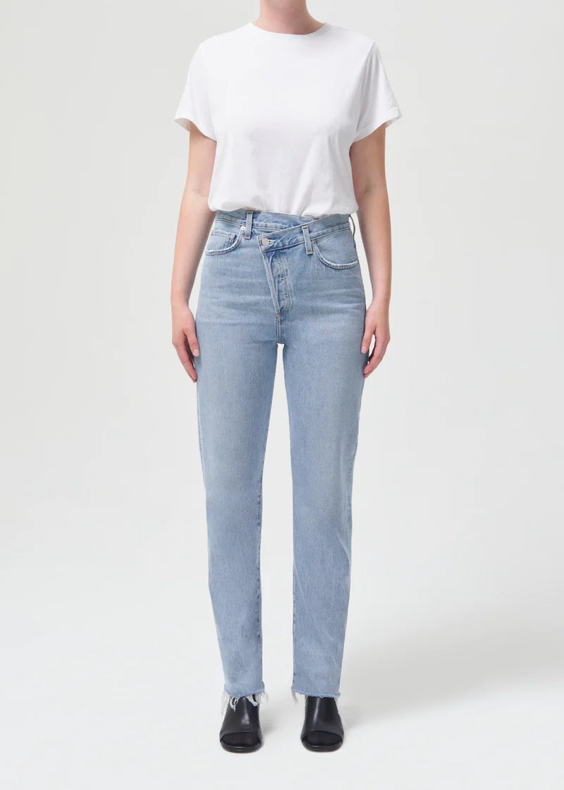 Criss Cross Straight Jean in Dimension