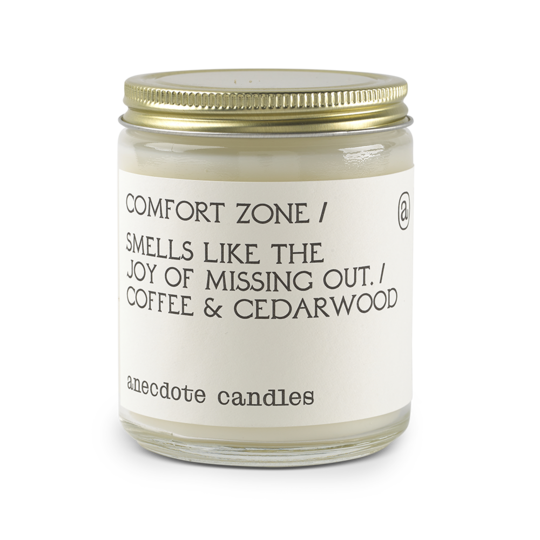 Glass Jar Candle Comfort Zone