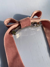 Load image into Gallery viewer, Velvet Ribbon French Clip in Mauve
