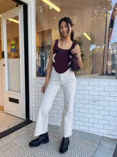 Load image into Gallery viewer, Eastcoast Crop Flare in Salt

