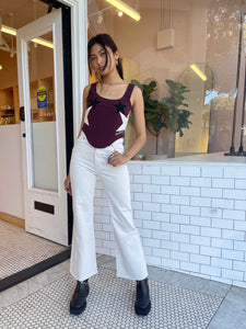 Eastcoast Crop Flare in Salt