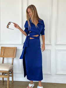 Ranell Dress in Royal Blue