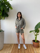 Load image into Gallery viewer, Becca Romper in Garden Green
