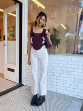 Load image into Gallery viewer, Eastcoast Crop Flare in Salt
