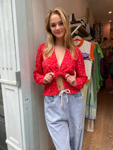 Load image into Gallery viewer, Sarin Top in Sunset Floral Print
