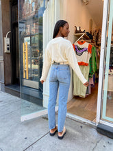 Load image into Gallery viewer, Thermal Henley in Creme
